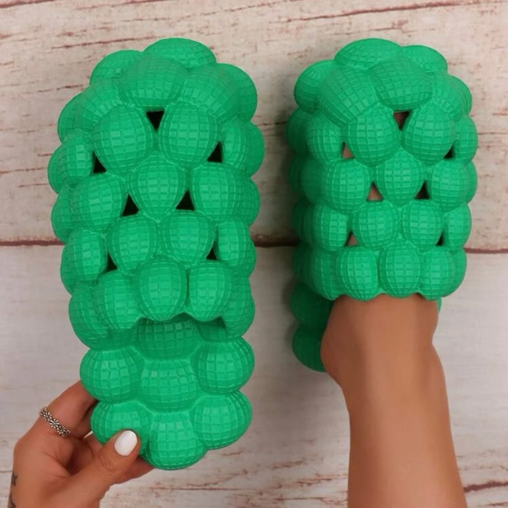 Green Bubble Slides